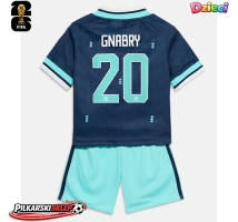 Niemcy Serge Gnabry #20 Koszulka Wyjazdowa dzieci MŚ 2026 Krótki Rękaw (+ krótkie spodenki)